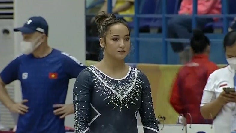 Gymnast Aleah Finnegan proves she